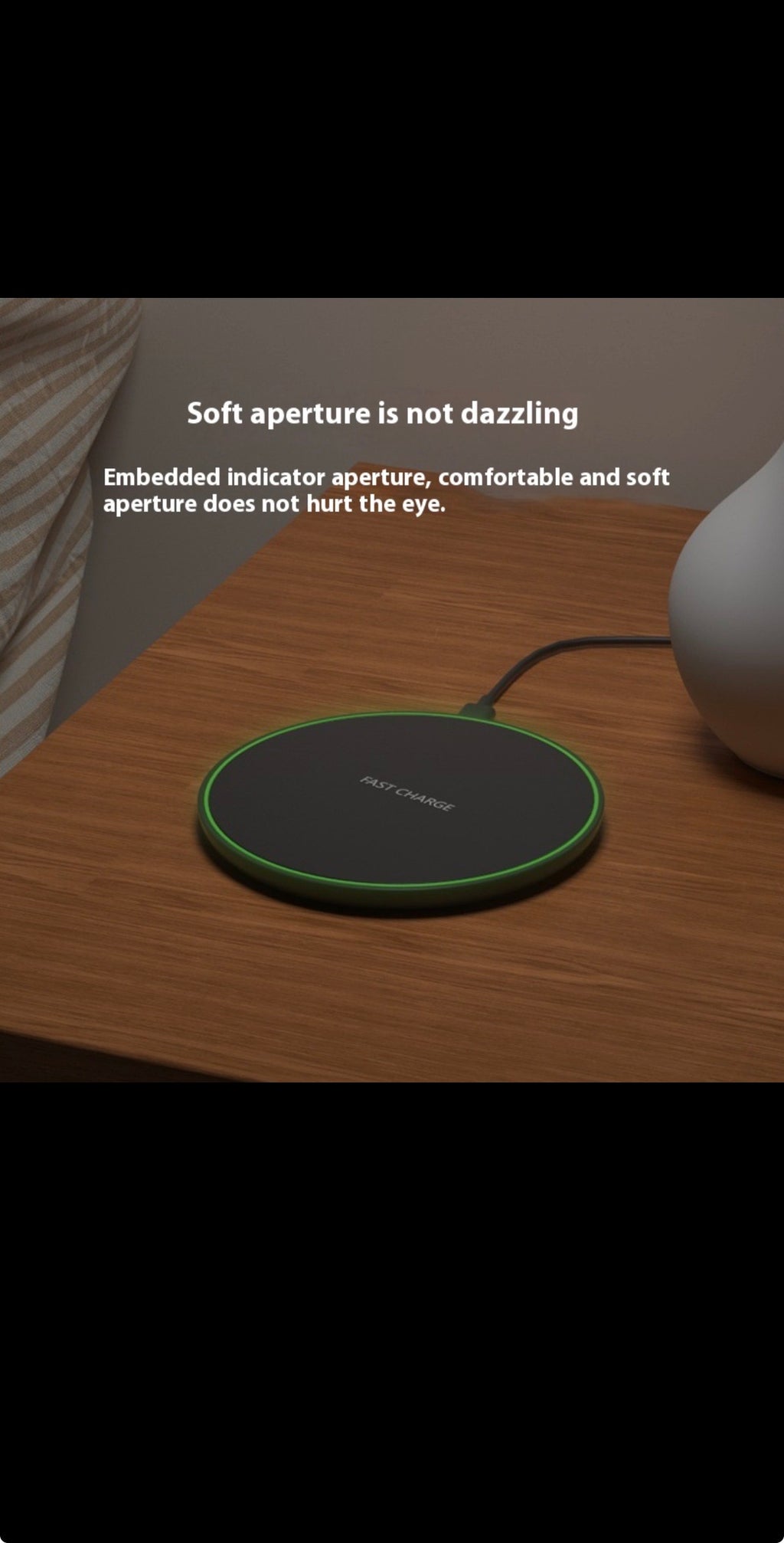 Desktop Phone Ultra-thin Round Wireless Charger